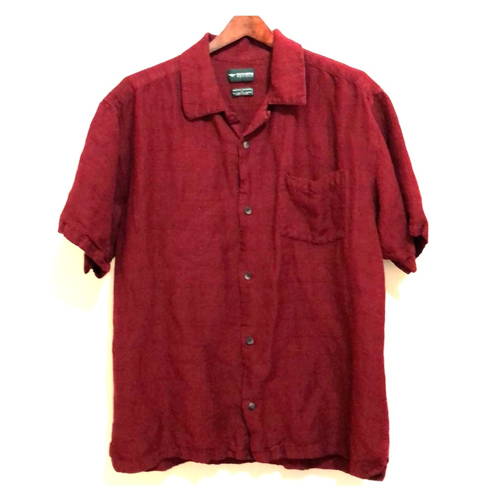 Dockers Button Down Maroon Men’s Shirt | M
